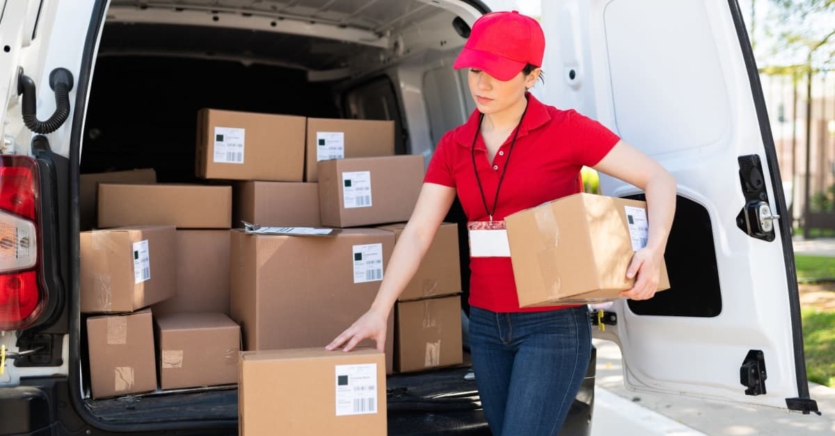 Last mile delivery driver with optimized route and proof of delivery on Cooriroo